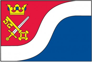 Návrh vlajky pro obec Slapy