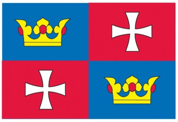 Návrh vlajky pro obec Chvalšiny