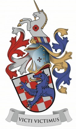 Persönliches bürgerliches Heraldik-Wappen von Dr. jur. Vlastimil Vlk