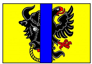Flaggenentwurf für die Stadt Bystřice nad Pernštejnem
