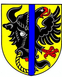 Wappenentwurf für die Stadt Bystřice nad Pernštejnem