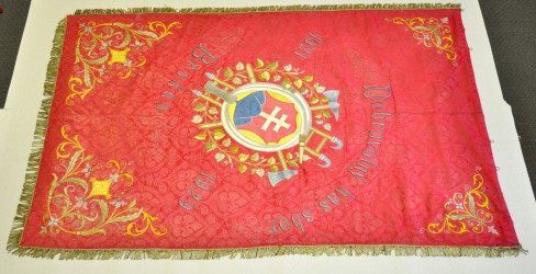 Historische Feuerwehrfahne Brodno