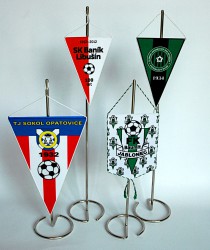 Tischflaggen für Sportklubs