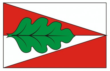 Flaggenentwurf für die Gemeinde Panské Dubenky