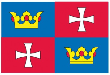Flaggenentwurf für die Gemeinde Chvalšiny