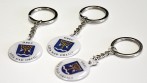 Výroba klíčenek se znakem a názvem armádního, policejního útvaru