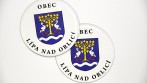 Magnetky se znakem a názvem hasičského sboru, ukázka realizace pro obec Lípa nad Orlicí