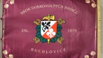 Slavnostní hasičský prapor tištěný SDH Buchlovice