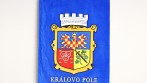 Vyšívaný znak ve velkém provedení, městské části Brno - Královo Pole